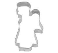 Staedter 114012 Biscotti a Forma di Angelo, Argento, 7 cm