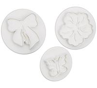 Städter 170629 per Biscotti, a Forma di Farfalla, Fiore, Fiocco Set