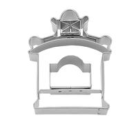 Städter 217027 - Stampo per biscotti, colore: argento