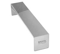 Städter 622104 - Stampo Triangolare Professionale per Torte e terrina, 30 x 6 x 6 cm, in Acciaio Inox antiruggine