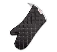 Städter 890213 - Guanto da forno in cotone, colore: nero
