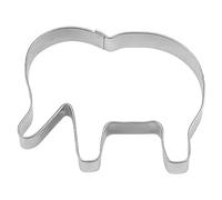 Staedter Acciaio Inossidabile stampini per Biscotti a Forma di Elefante, Argento, Acciaio Inossidabile, Silver, 6 cm