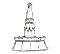 Staedter Bella Fontana Norimberga Shape Cookie Cutter, Argento