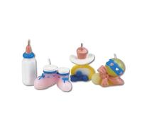 Staedter Candele a Forma di Bambino, Multicolore, Pezzi