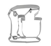 Staedter Food Processor Shape Cookie Cutter, Argento