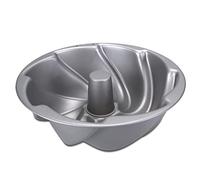 Städter Gugelhupf 661486 - Stampo da forno in metallo argentato, 2,8 l, diametro 27 cm, altezza 9 cm