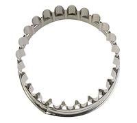 Staedter Linzer Anello Esterno, Argento, Acciaio Inossidabile, Silver, 6.5 cm