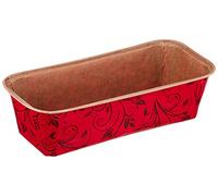 Staedter Maxi Padella per pagnotta, 21,5 x 9 x 6 cm, Carta, Rosso, 21.5 x 9 x 6 cm
