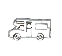 Staedter Mobile Home Shape Cookie Cutter, Argento