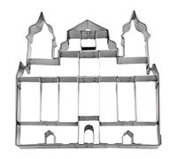 Staedter municipio Augsburg Shape Cookie Cutter, Argento