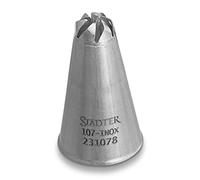Staedter No. 107 Dimenticare-Me-Non Fiore Punta con Pin, Argento, 5 mm