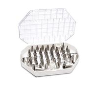 Städter, Set di beccucci in Acciaio Inox per Decorare, 53 pz.