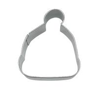 Staedter Ski cap Shape Cookie Cutter, Argento