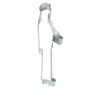 Staedter Sposo Forma Cookie Cutter, Argento