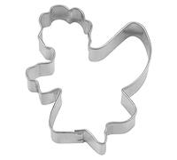 Staedter Stainless Steel Angel Flying Cookie Cutter, Argento, 7 cm