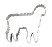 Staedter Stampini per Biscotti a Forma di Agnello Pecora, Argento, Acciaio Inossidabile, Silver, 7 cm
