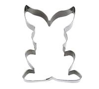 Staedter Stampini per Biscotti a Forma di Coniglio Seduto, Argento, Acciaio Inossidabile, Silver, 8 cm