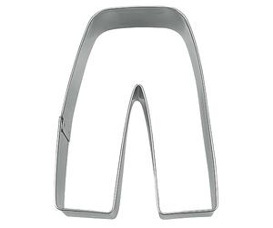 Staedter Stampini per Biscotti a Forma di Coppia di Pantaloni da Sci, Argento