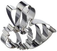 Stampini per Biscotti a Forma di Forma di Ape, in Acciaio Inox, Argento, Acciaio Inossidabile, Silver, 7 cm