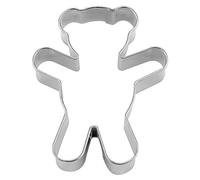 Staedter Stampini per Biscotti a Forma di Orsetto in Rilievo, in Acciaio Inox, 7 cm