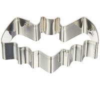 Stampini per Biscotti a Forma di Pipistrello, Argento, Acciaio Inossidabile, Silver, 8 cm