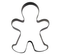 Staedter Stampino per Biscotti a Forma di Pan di Zenzero, 9,5 cm, Acciaio Inossidabile, Argento, 9.5 cm