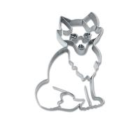 Staedter - Stampo per biscotti a forma di volpe, 7 cm, in acciaio inox, colore: Argento
