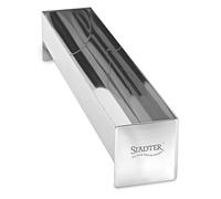 Staedter Stampo per terrine, Acciaio Inossidabile, Argento, 30 x 6 x 6 cm