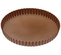 Staedter tarte Stampo con Fondo Rimovibile, Forma Rotonda, Marrone