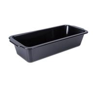 Städter we love baking - Stampo per pane EMAILLE Black Edition, in metallo, 26 x 11,5 cm, nero, per lievitazione naturale, smaltato e resistente al taglio, resistente a temperature fino a 300 °C