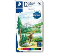 Matite Colori Staedtler Design Journey Scatola Metallo 12 Pezzi