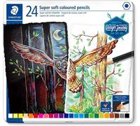 Staedtleler Super Soft 149C 24 Mattite colorate - Mine extra morbida - Colori assortiti NEW
