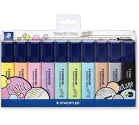 Staedtler Textsurfer Classic 364 Pastel & Vintage Highlighter Assorted 10 Units Multicolor Bambini