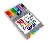 Staedtler Triplus Fineliner Punta 10 Penne IN il Pacchetto Scrittura Strumenti
