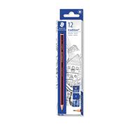STAEDTLER 110-F Tradition Graphite Pencil for Drawing & Sketching - F (Box of 12