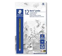 STAEDTLER 119 VE Matite Noris Jumbo, Confezione da 12 Matite Triangolari Grandi,