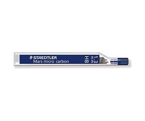 Staedtler, 12 micro mine Mars per matita meccanica da 1,3 mm, tipo B (2 x 6 pezzi)