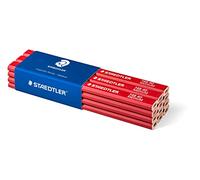 Staedtler 148 40 10 - Matita da carpentiere, ovale, colore: marrone rossastro