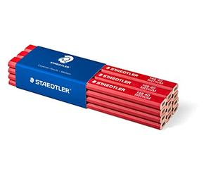 Staedtler 148 40 10 - Matita da carpentiere, ovale, colore: marrone rossastro