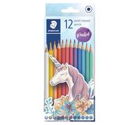 STAEDTLER 175 C12 Y - Matite colorate senza legno, confezione da 12, colori pastello