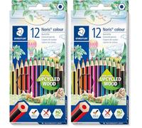 STAEDTLER 185 C12 - Lápices, 12 unidades, Multicolor (Confezione da 2)