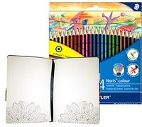 Staedtler 185 C24 SB - Matite colorate Noris con 24 colori assortiti