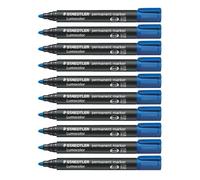 Marcatore permanente Staedtler Lumocolor 352-3 Azzurro (10 Unità)