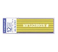STAEDTLER 218-1 - Mina per marcatore a secco Omnichrom, 12 pezzi, di colore giallo