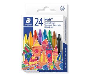 Staedtler 220 NC24 Pastello a Cera, 8 mm, 24 Pezzi