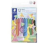 Staedtler Noris Club Pastelli a cera Twister Confezione da 12 pastelli assortiti