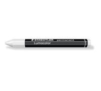 Staedtler 236-0, 12 Pastelli Universali Permanenti, 12 Pezzi, bianco | Resistente all’acqua, coprente su legno, metallo e vetro - Gessetti - Codice articolo 236-0