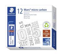 Staedtler 250 05-2B Mina Sottile Micro, 0.5 mm 2B, 12 Pezzi
