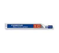 Staedtler Mars Micro Carbon 250 Grafite 12 Piombo Tubo - Durezza 3H - Corsa 05 mm - Alta Resistenza