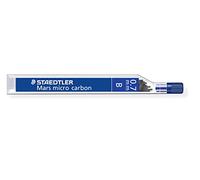 Staedtleler Mars Micro Carbon 250 Tubo di 12 mine di grafite - durezza B - corsa 0,7 mm - alta resistenza